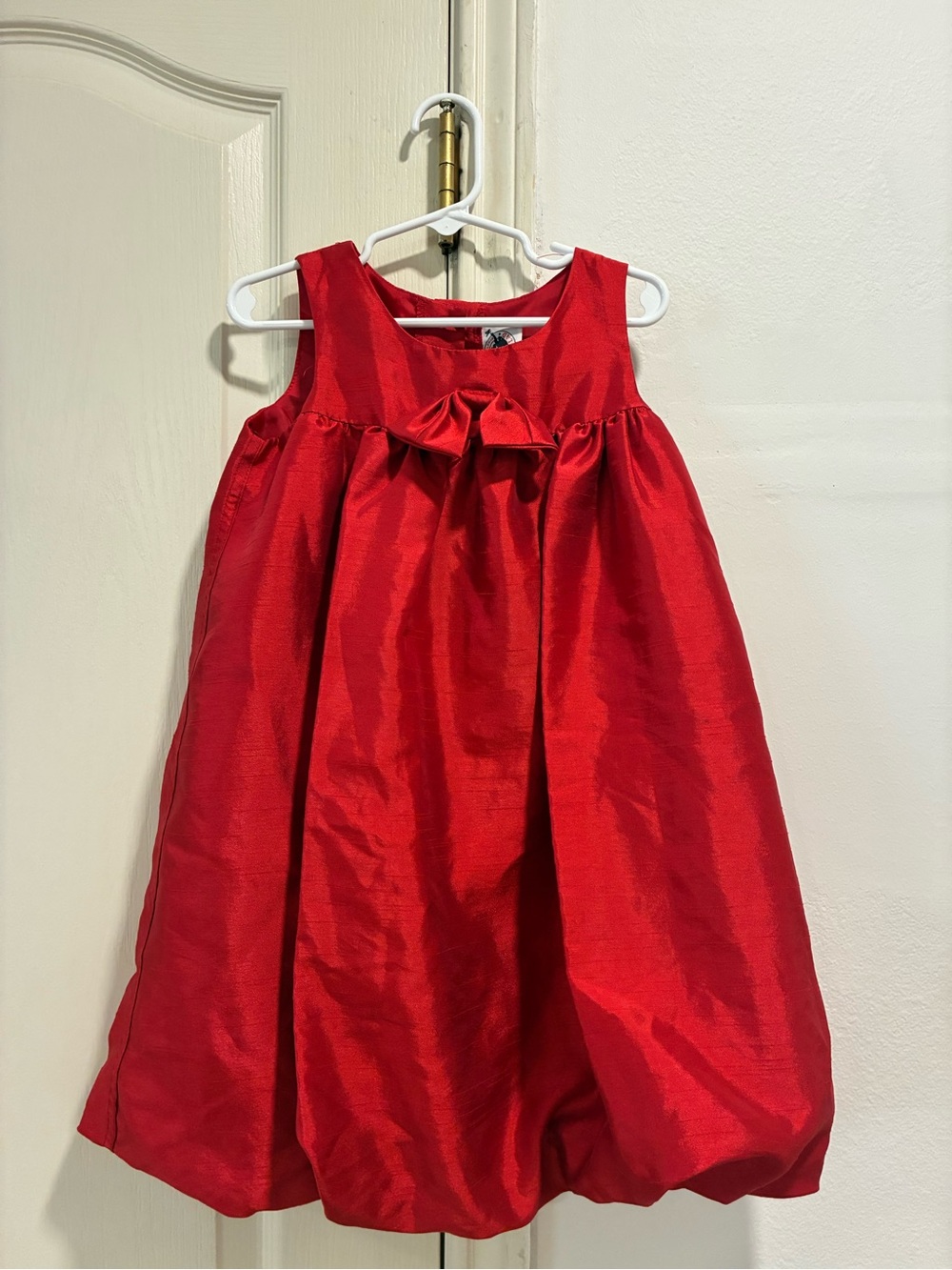 Good Lad Red Girls' Formal Party Dress with Bow
